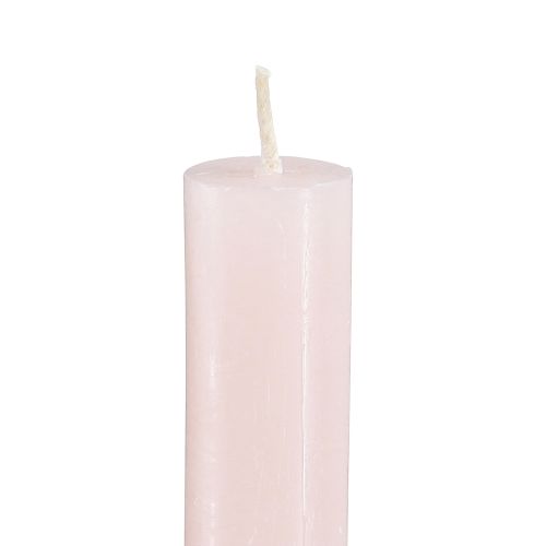 Product Taper candles colored light pink candles pink 21×240mm 12 pcs