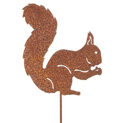 Product Rustic Metal Squirrel Garden Stake Set – 52cm, 2 Pieces