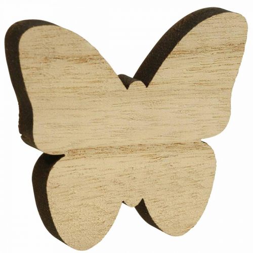 Product Scattered decoration butterflies Wooden decoration butterflies 2.5-6.5cm 29 pieces