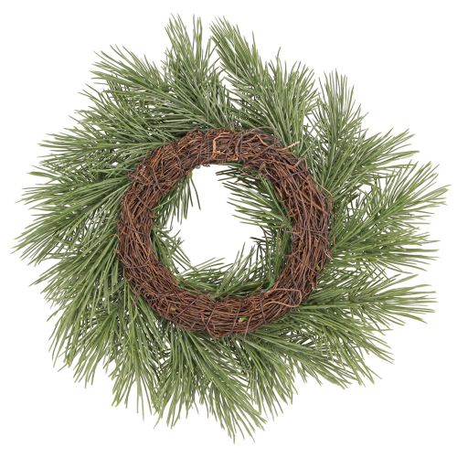 Product Artificial pine wreath 30 cm Artificial fir green decoration