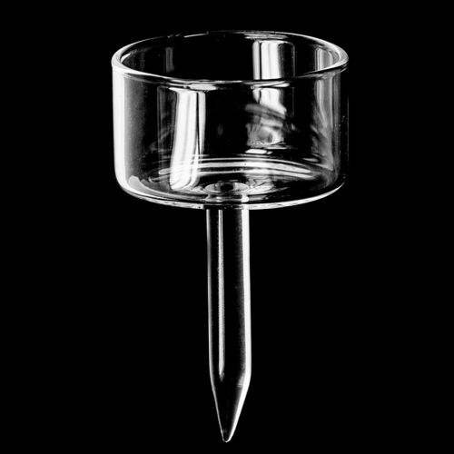 Product Tealight holder glass tealight plug clear Ø4.5cm H8cm 8 pcs