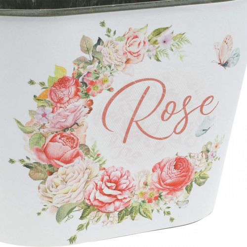 Product Planter, decorative pot roses, flower bowl L19cm H12.5cm