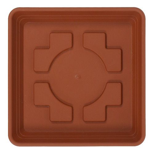 Product Coaster Lara square 20cm x 20cm terracotta 1 pc