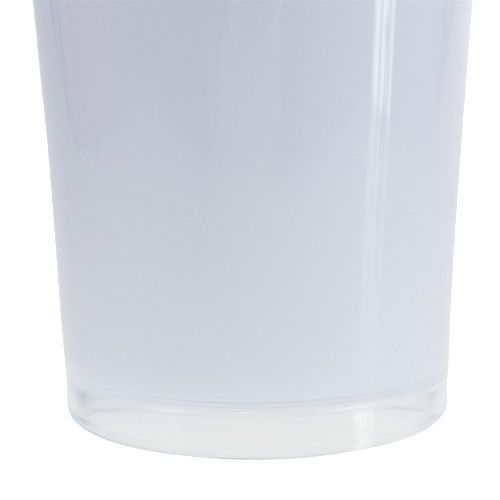 Product Vase &quot;Fizzy&quot; Ø20cm H35cm White 1 pc