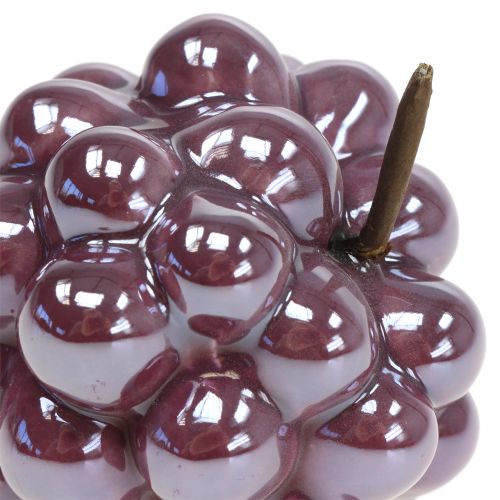 Product Grape ceramic lilac 10cm 2pcs