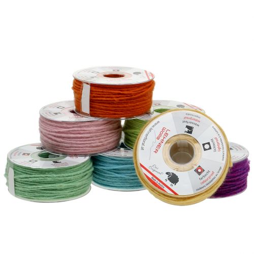 Product Wool cord colored 3mm 100m
