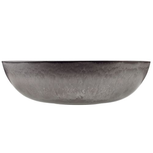 Product Stylish matte grey bowl 3 pieces - 37 cm - textured surface, versatile for decorations