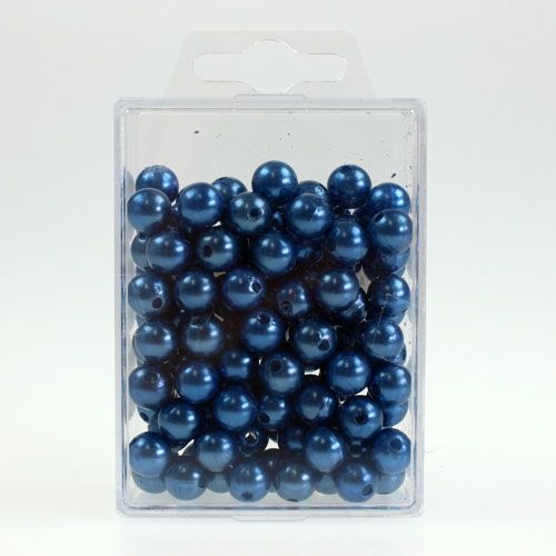 Product Deco beads Ø10mm blue 115p