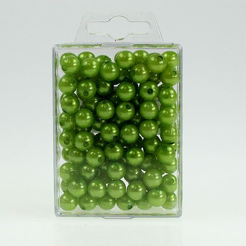 Product Deco beads Ø10mm green 115p