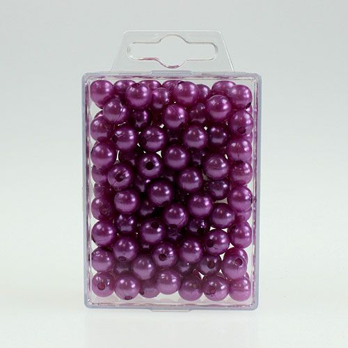 Product Deco beads Ø10mm purple 115p