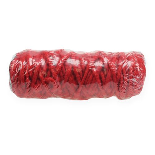 Product Felt Cord Flausch Mirabell 25m Red