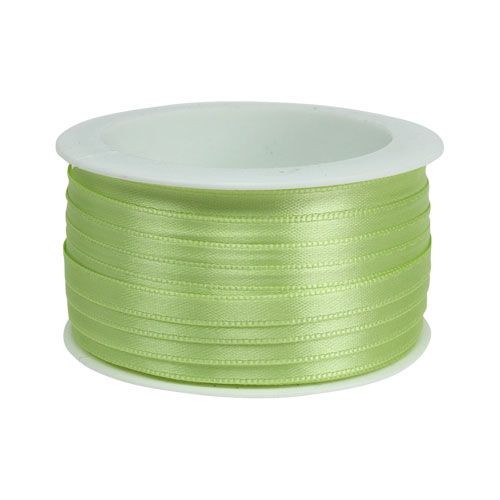 Floristik24 Gift and decoration ribbon 6mm x 50m pastel green