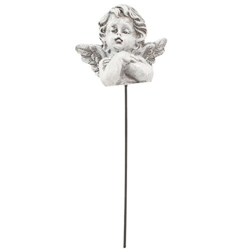 Product Grave decoration angel on stick decoration for arrangement 5.5cm 4 pcs