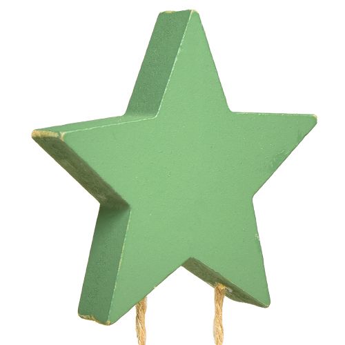 Product Hanging decoration Christmas Christmas tree star wood H59cm