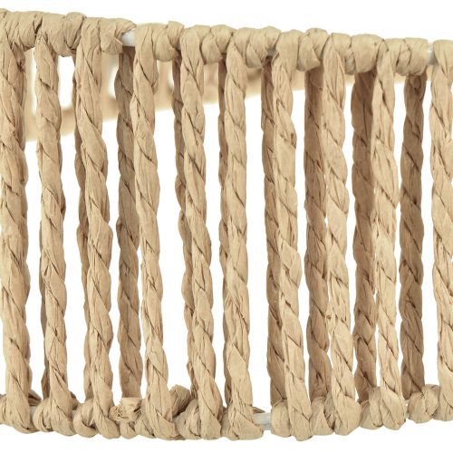 Product Decorative jute hanging rings Ø 29cm – Natural design for creative wall design 2pcs