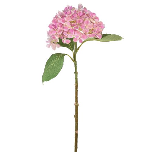 Product Hydrangea artificial pink artificial flower pink Ø15.5cm 45cm