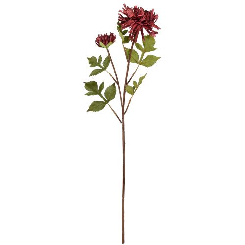 Product Artificial chrysanthemum in burgundy Ø5cm/Ø11cm L70cm