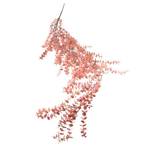 Artificial Eucalyptus Hanging Pink Artificial Plant Autumn 150cm