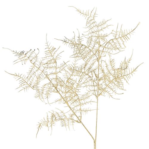 Product Artificial Fern Christmas Ornamental Fern Champagne 54cm 2pcs