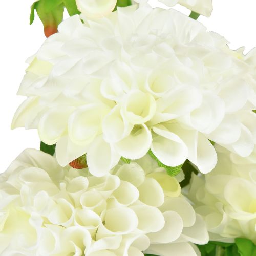 Product Artificial flowers decoration dahlias artificial white 50cm