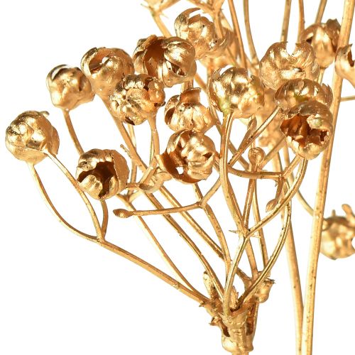 Product Artificial Plants Flax Artificial Gold Advent Decoration 54cm 4 Pcs