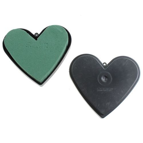 Product Floral Foam Heart with Base 13cm 6 pcs