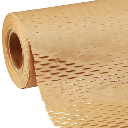 Floristik24 Honeycomb Paper Natural Brown Wrapping Paper W50.5cm L2500cm