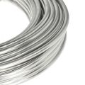 Floristik24 Aluminium wire silver shiny craft wire decorative wire Ø5mm 1kg