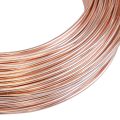 Floristik24 Aluminium wire 2mm jewellery wire rose gold 60m 500g
