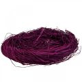 Floristik24 Decorative raffia for crafting natural raffia violet 300g