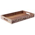 Floristik24 Wooden tray decorative tray mango wood natural 43x26x5cm