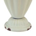 Floristik24 Cup vase metal decoration cup cream brown Ø9cm H13cm