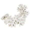 Floristik24 Snowflakes white mix 3cm - 7cm 48p