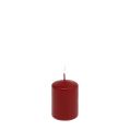 Floristik24 Pillar candles H70mm Ø50mm candles old red 12pcs