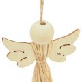 Floristik24 Christmas angel Christmas tree decoration angel raffia 11cm 12pcs